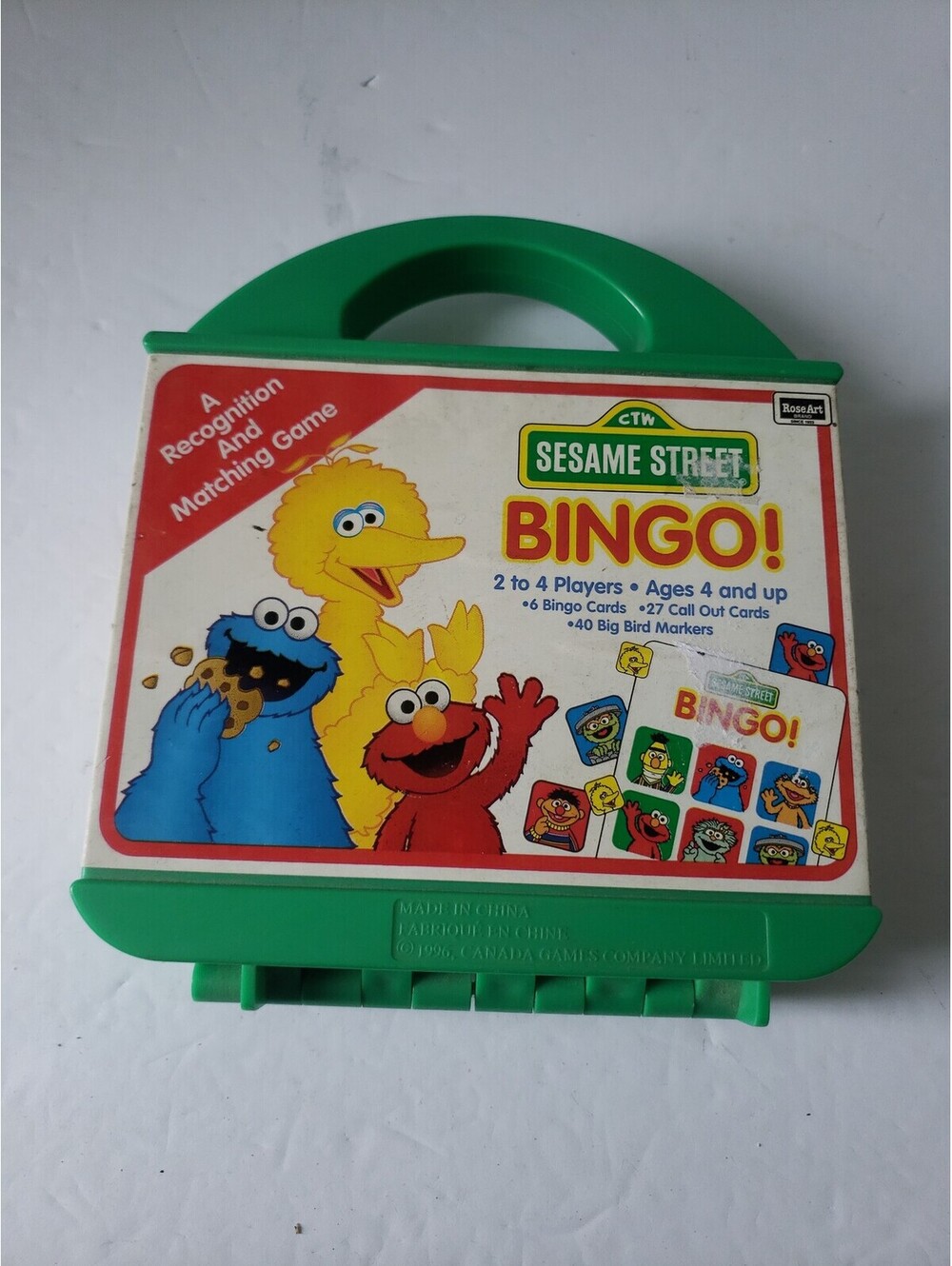 Sesame Street Bingo! Vintage 1996